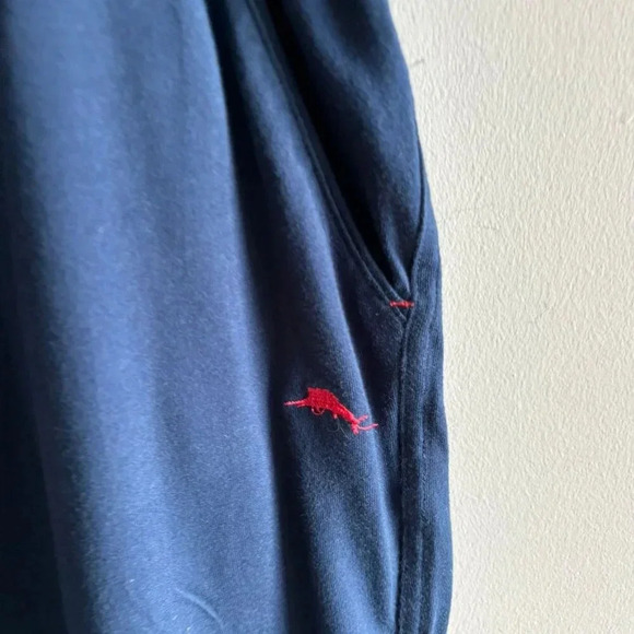 Tommy Bahama Mens Elastic Waistband Soft Lounge Pajama Pants Navy Blue Size XL - Picture 12 of 13